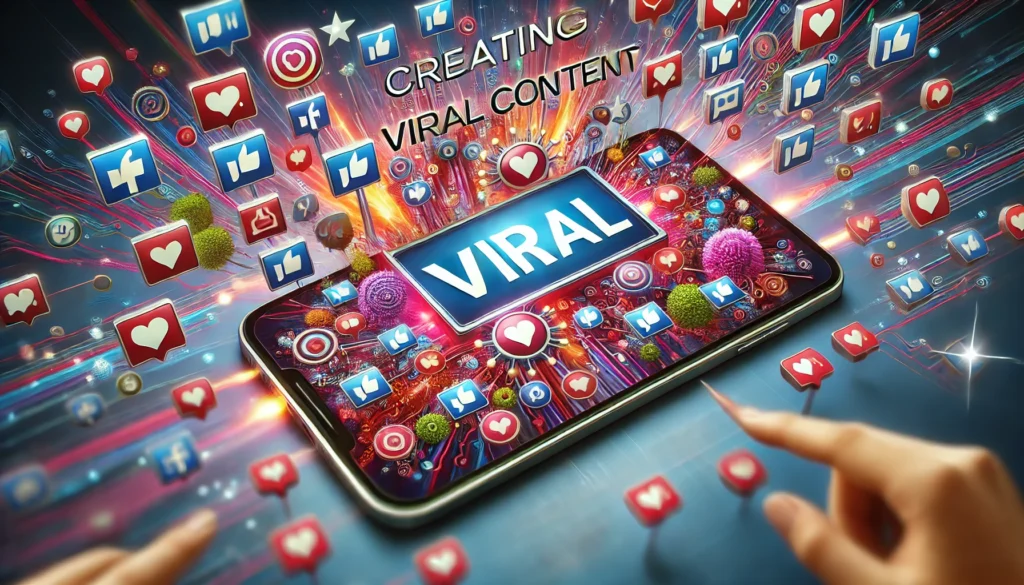 Crear contenido viral en redes sociales